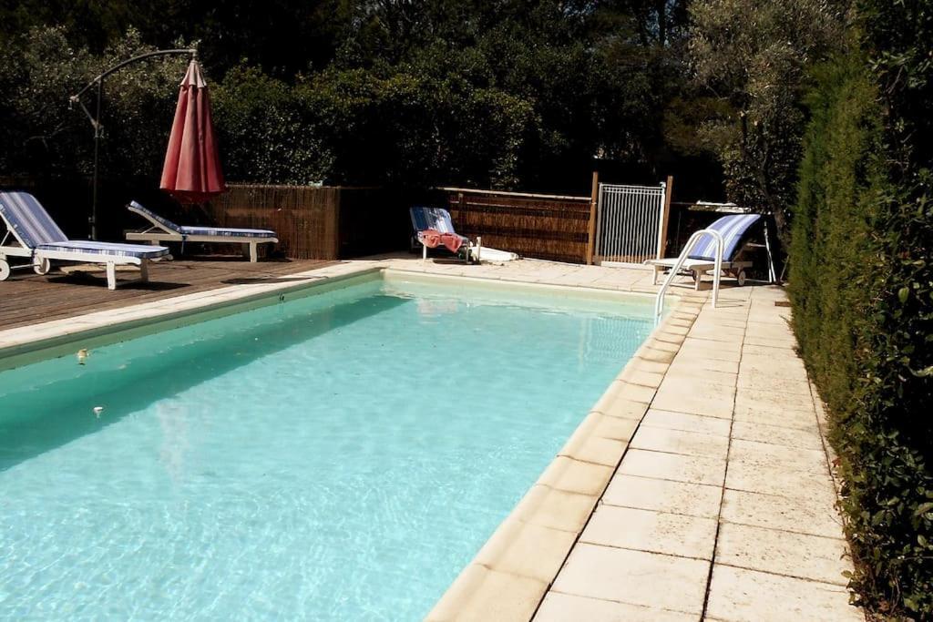 Les Calades - Piscine, Parc, Parking Villa Arles Luaran gambar